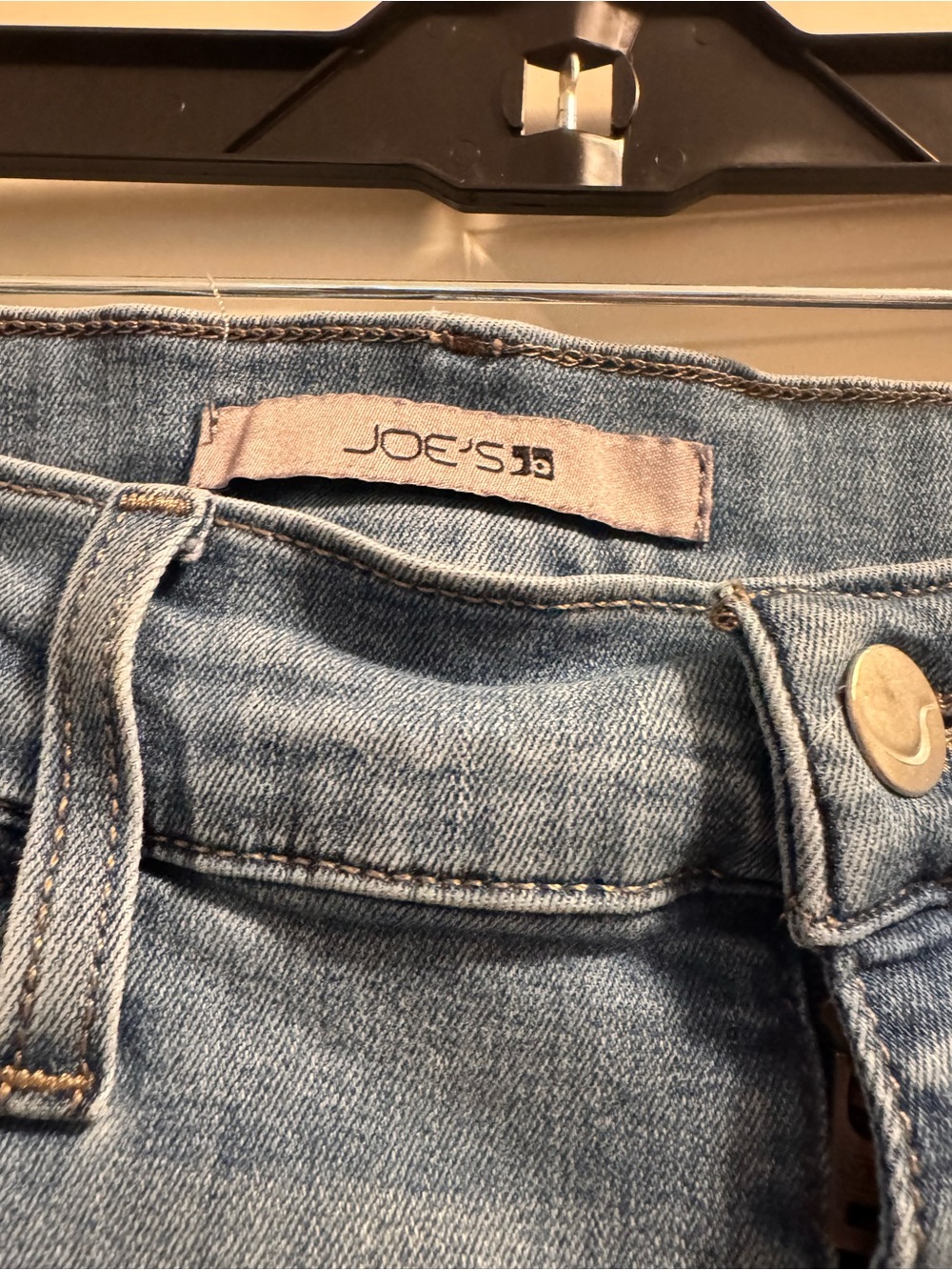Joe's Jeans Women's Light Blue High-Rise Slim Fit Jeans